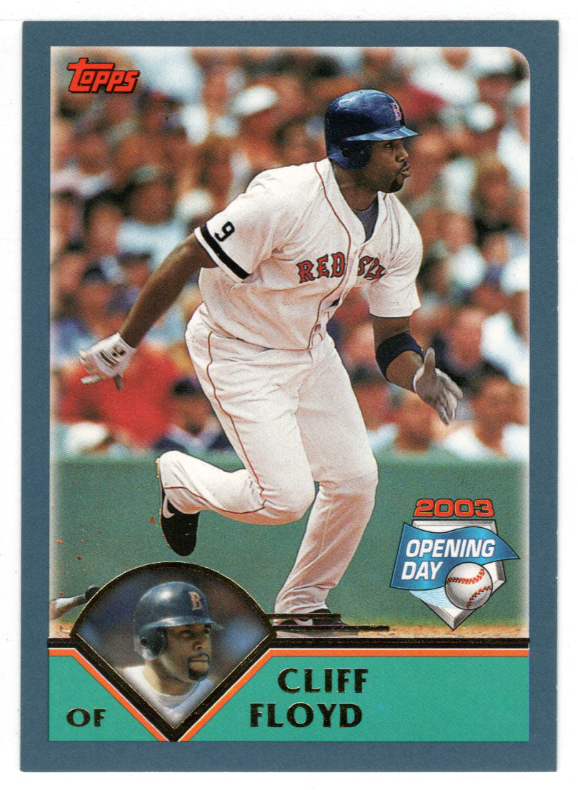 Cliff Floyd - Boston Red Sox (MLB Baseball Card) 2003 Topps Opening Day # 25 Mint