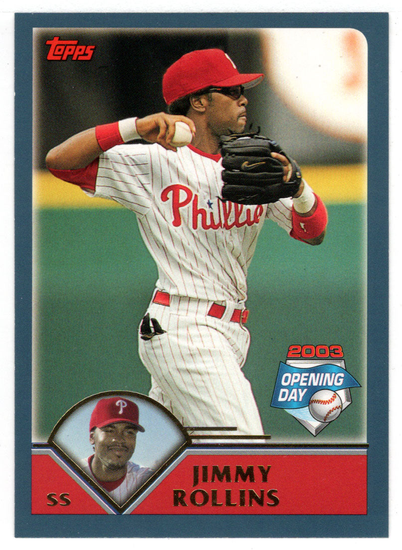 2003 (PHILLIES) Topps Opening Day #31 Jimmy Rollins