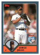 Jorge Julio - Baltimore Orioles (MLB Baseball Card) 2003 Topps Opening Day # 34 Mint