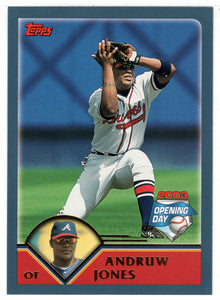 Andruw Jones - Atlanta Braves (MLB Baseball Card) 2003 Topps Opening Day # 38 Mint