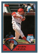 Darin Erstad - Anaheim Angels (MLB Baseball Card) 2003 Topps Opening Day # 42 Mint