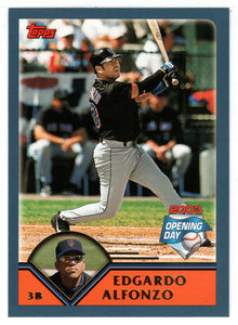 Edgardo Alfonzo - New York Mets (MLB Baseball Card) 2003 Topps Opening Day # 44 Mint