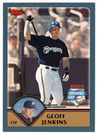 Geoff Jenkins - Milwaukee Brewers (MLB Baseball Card) 2003 Topps Opening Day # 63 Mint