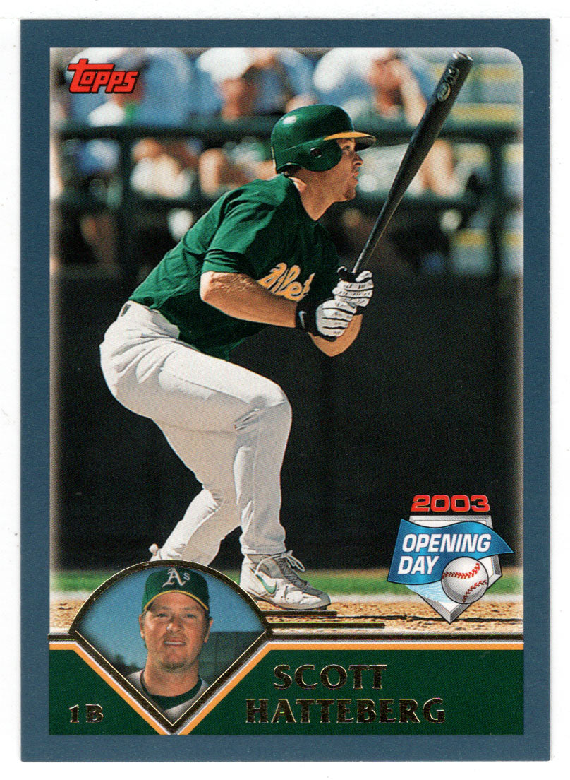 Scott Hatteberg - Oakland Athletics (MLB Baseball Card) 2003 Topps Opening Day # 66 Mint