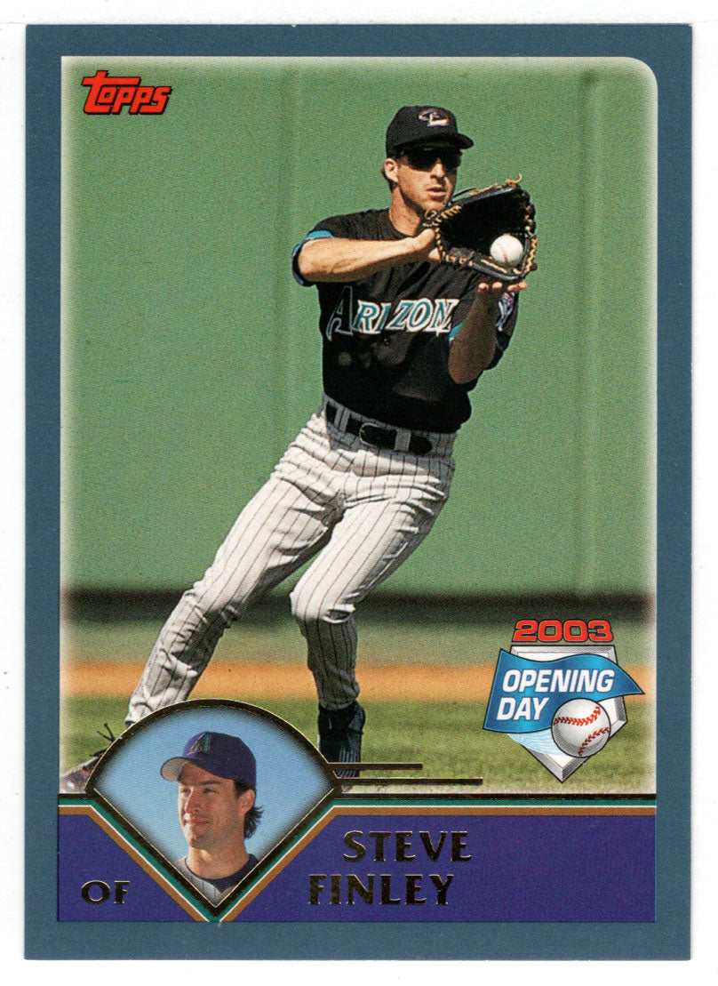 Steve Finley - Arizona Diamondbacks (MLB Baseball Card) 2003 Topps Opening Day # 68 Mint