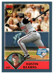 Austin Kearns - Cincinnati Reds (MLB Baseball Card) 2003 Topps Opening Day # 75 Mint