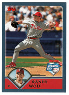 Randy Wolf - Philadelphia Phillies (MLB Baseball Card) 2003 Topps Opening Day # 79 Mint