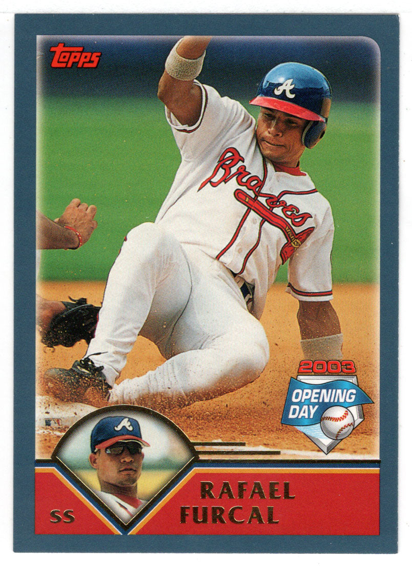 Rafael Furcal - Atlanta Braves (MLB Baseball Card) 2003 Topps Opening Day # 84 Mint