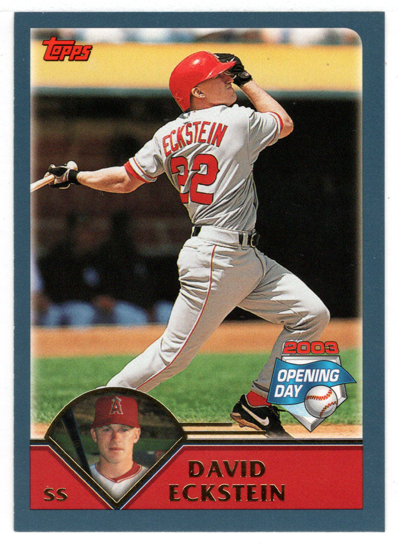 David Eckstein - Anaheim Angels (MLB Baseball Card) 2003 Topps Opening Day # 96 Mint