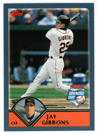 Jay Gibbons - Baltimore Orioles (MLB Baseball Card) 2003 Topps Opening Day # 97 Mint