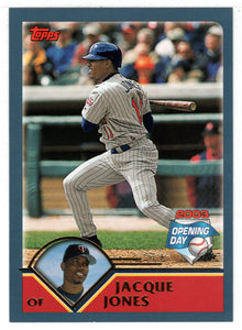 Jacque Jones - Minnesota Twins (MLB Baseball Card) 2003 Topps Opening Day # 101 Mint