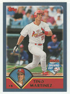 Tino Martinez - St. Louis Cardinals (MLB Baseball Card) 2003 Topps Opening Day # 109 Mint