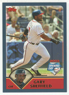Gary Sheffield - Atlanta Braves (MLB Baseball Card) 2003 Topps Opening Day # 110 Mint