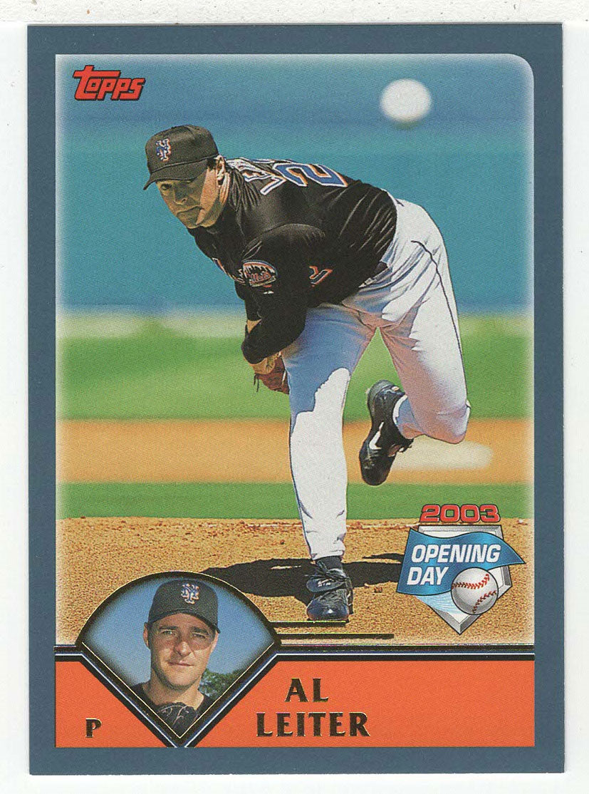 Al Leiter - New York Mets (MLB Baseball Card) 2003 Topps Opening Day # 117 Mint