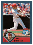 Pat Burrell - Philadelphia Phillies (MLB Baseball Card) 2003 Topps Opening Day # 121 Mint
