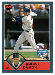 Johnny Damon - Boston Red Sox (MLB Baseball Card) 2003 Topps Opening Day # 128 Mint