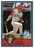 Adam Kennedy - Anaheim Angels (MLB Baseball Card) 2003 Topps Opening Day # 132 Mint