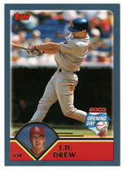 J.D. Drew - St. Louis Cardinals (MLB Baseball Card) 2003 Topps Opening Day # 133 Mint