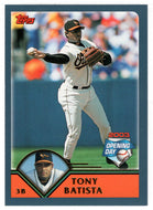 Tony Batista - Baltimore Orioles (MLB Baseball Card) 2003 Topps Opening Day # 134 Mint