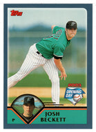 Josh Beckett - Florida Marlins (MLB Baseball Card) 2003 Topps Opening Day # 155 Mint