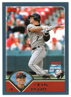 Craig Biggio - Houston Astros (MLB Baseball Card) 2003 Topps Opening Day # 157 Mint