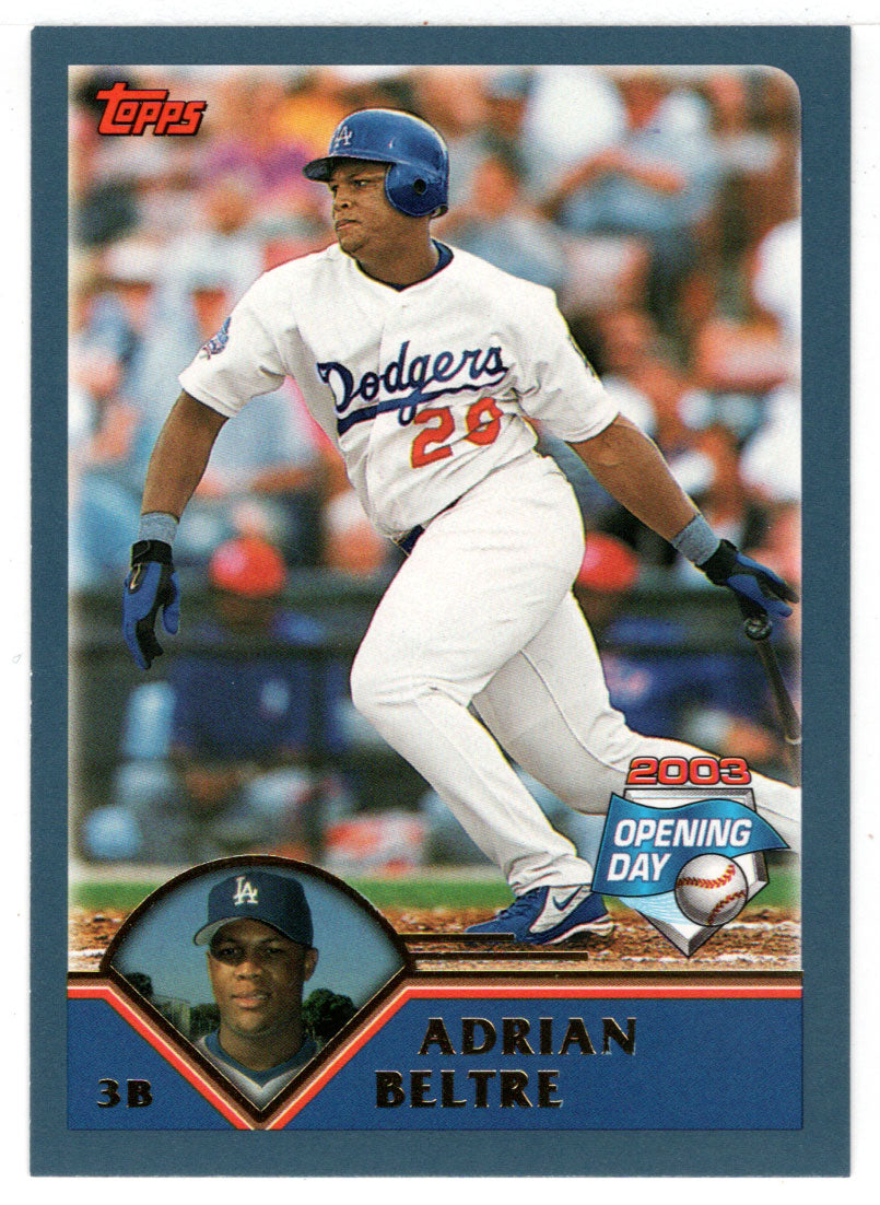 Adrian Beltre - Los Angeles Dodgers (MLB Baseball Card) 2003 Topps Opening Day # 158 Mint