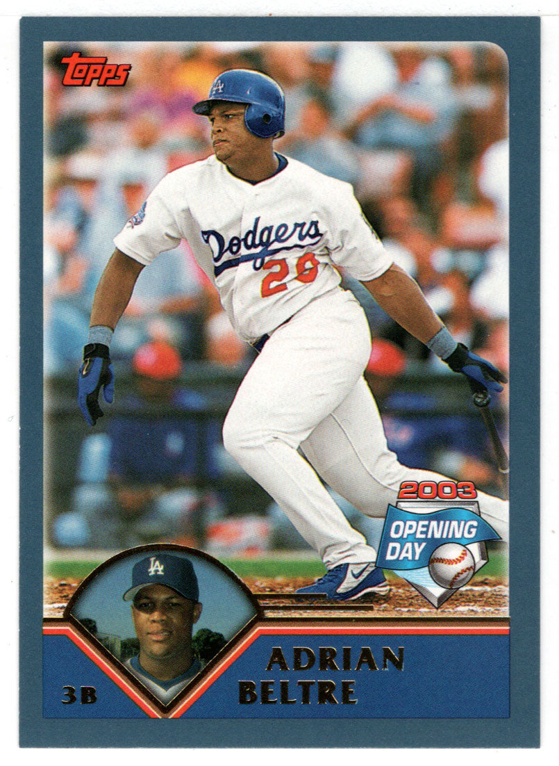 Adrian Beltre - Los Angeles Dodgers (MLB Baseball Card) 2003 Topps Ope –  PictureYourDreams