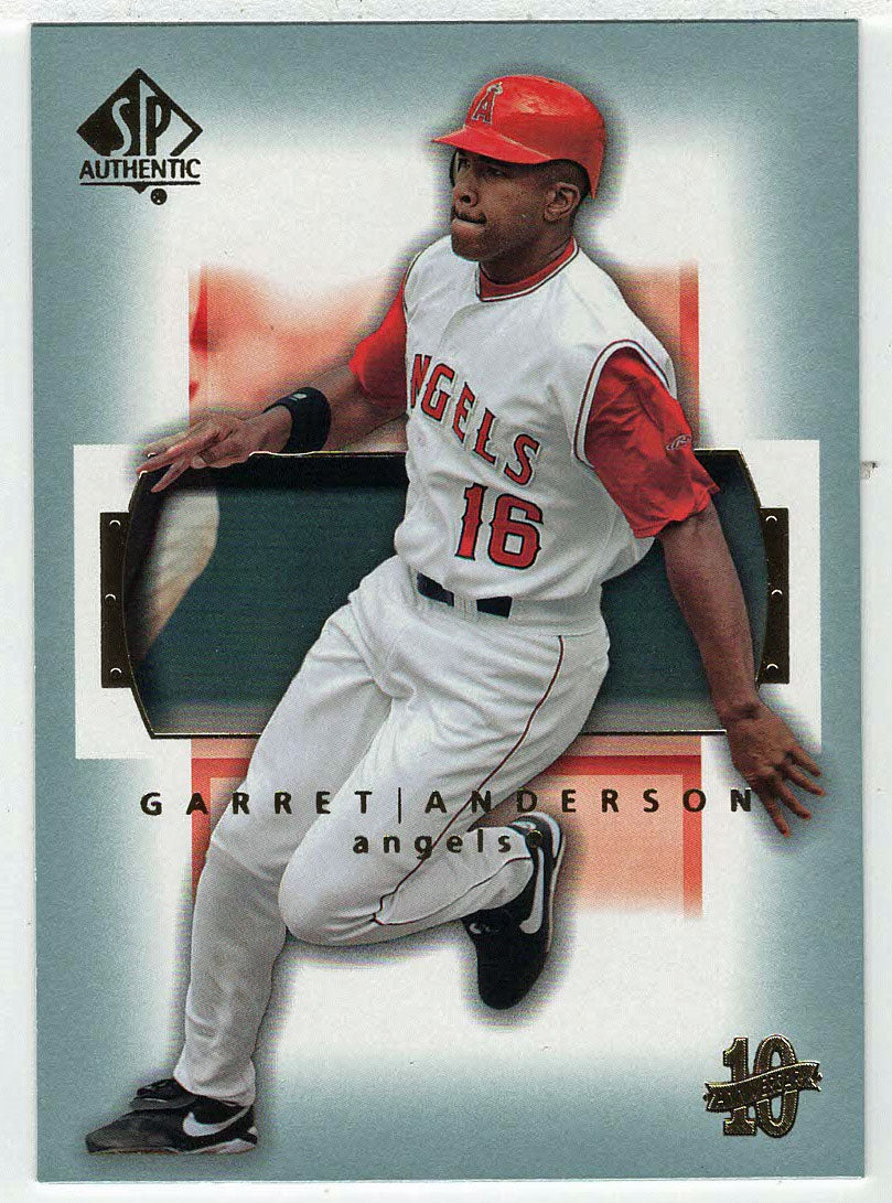 Garret Anderson - Anaheim Angels (MLB Baseball Card) 2003 Upper Deck SP Authentic # 2 Mint