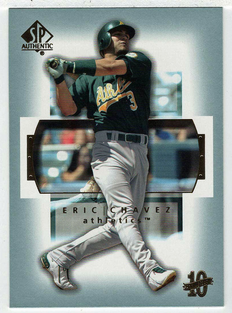 Eric Chavez - Oakland Athletics (MLB Baseball Card) 2003 Upper Deck SP Authentic # 4 Mint