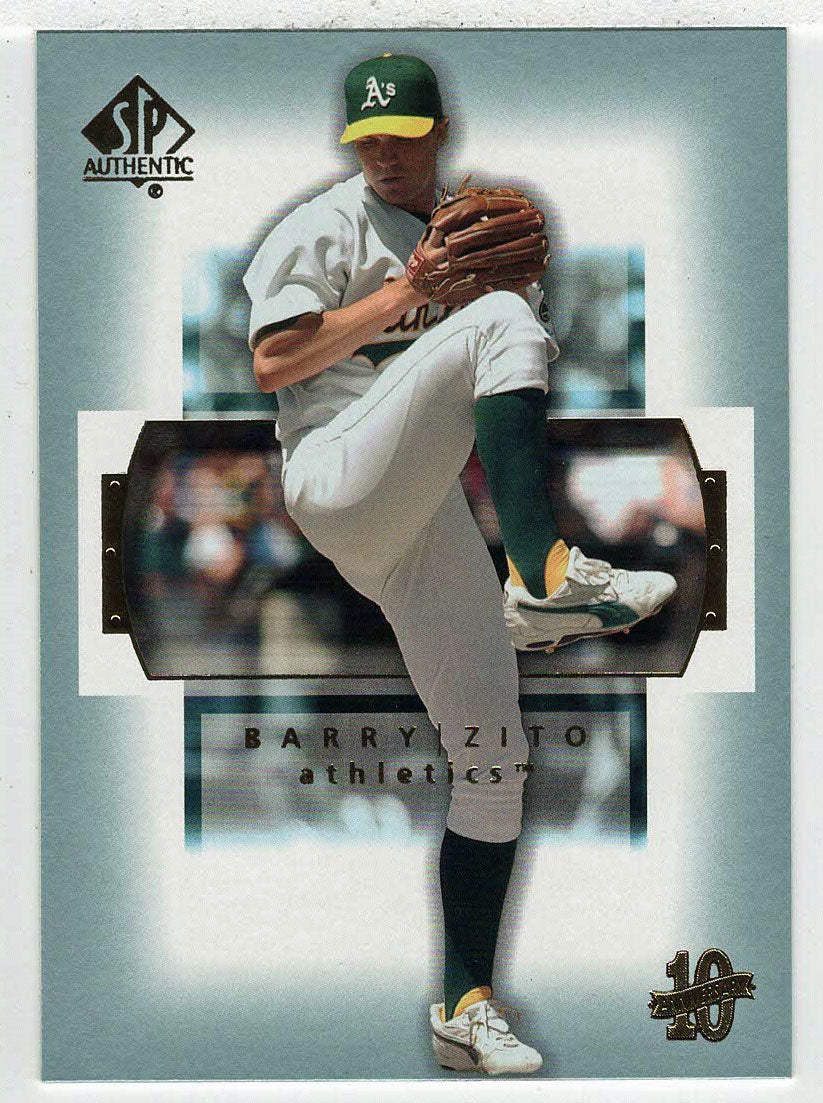 Barry Zito - Oakland Athletics (MLB Baseball Card) 2003 Upper Deck SP Authentic # 5 Mint