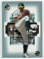 Barry Zito - Oakland Athletics (MLB Baseball Card) 2003 Upper Deck SP Authentic # 5 Mint