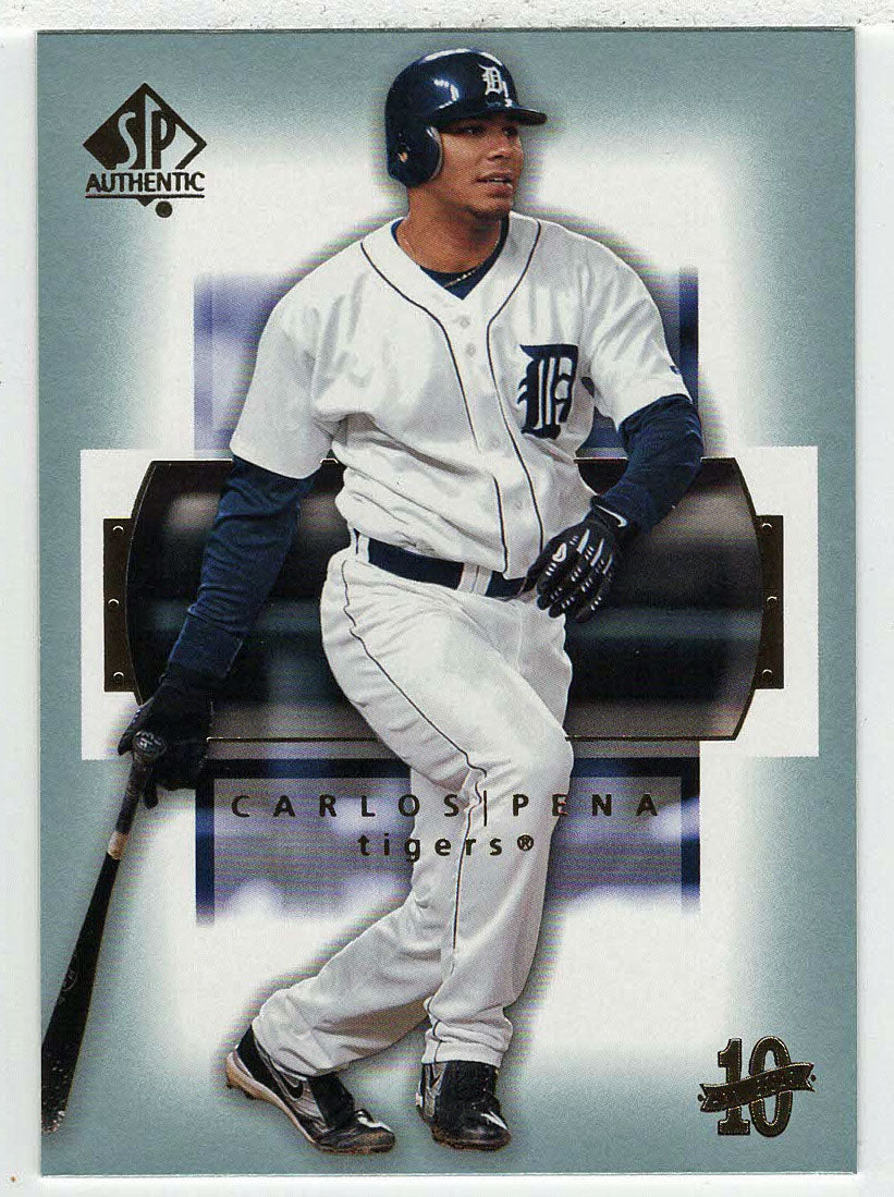 Carlos Pena - Detroit Tigers (MLB Baseball Card) 2003 Upper Deck SP Authentic # 30 Mint