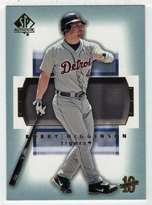 Bobby Higginson - Detroit Tigers (MLB Baseball Card) 2003 Upper Deck SP Authentic # 32 Mint