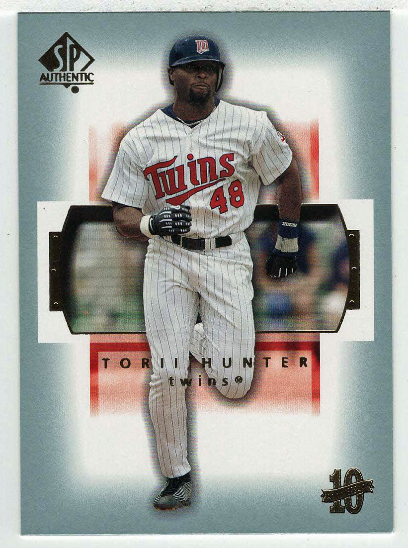 Torii Hunter - Minnesota Twins (MLB Baseball Card) 2003 Upper Deck SP Authentic # 33 Mint