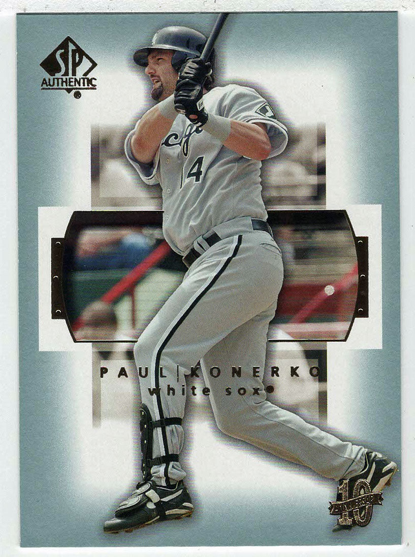 Paul Konerko - Chicago White Sox (MLB Baseball Card) 2003 Upper Deck SP Authentic # 36 Mint