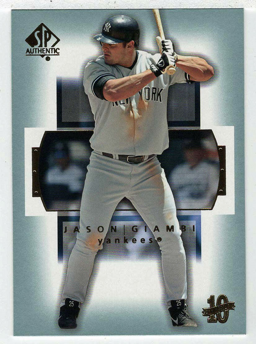 Jason Giambi - New York Yankees (MLB Baseball Card) 2003 Upper Deck SP Authentic # 41 Mint