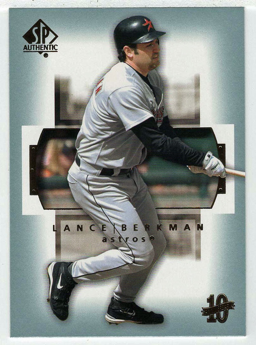Lance Berkman - Houston Astros (MLB Baseball Card) 2003 Upper Deck SP Authentic # 46 Mint