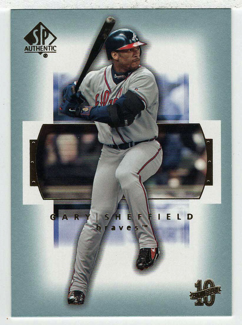 Gary Sheffield - Atlanta Braves (MLB Baseball Card) 2003 Upper Deck SP Authentic # 48 Mint