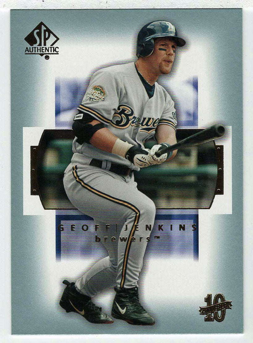 Geoff Jenkins - Milwaukee Brewers (MLB Baseball Card) 2003 Upper Deck SP Authentic # 52 Mint