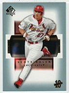 Scott Rolen - St. Louis Cardinals (MLB Baseball Card) 2003 Upper Deck SP Authentic # 55 Mint