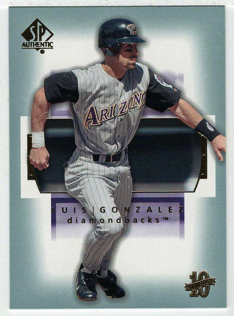 Luis Gonzalez - Arizona Diamondbacks (MLB Baseball Card) 2003 Upper Deck SP Authentic # 59 Mint