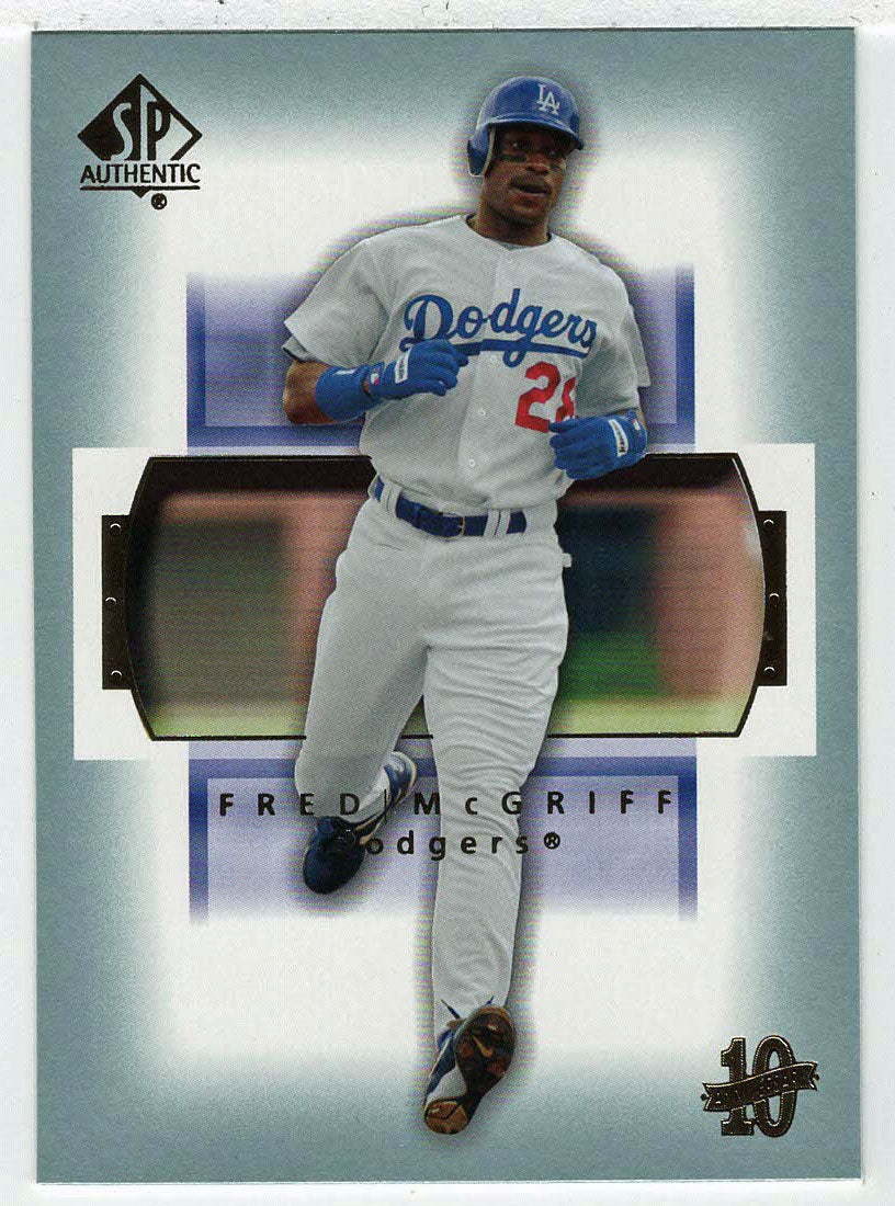Fred McGriff - Los Angeles Dodgers (MLB Baseball Card) 2003 Upper Deck SP Authentic # 62 Mint