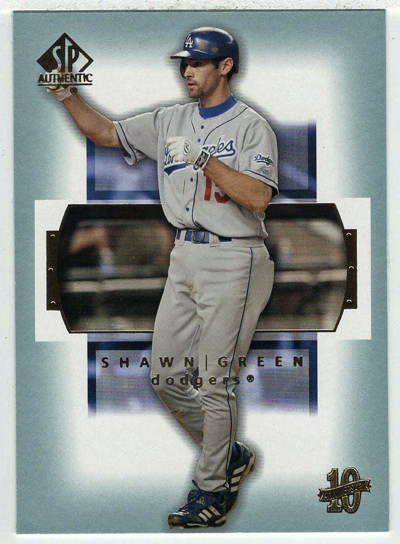 Shawn Green - Los Angeles Dodgers (MLB Baseball Card) 2003 Upper Deck SP Authentic # 63 Mint
