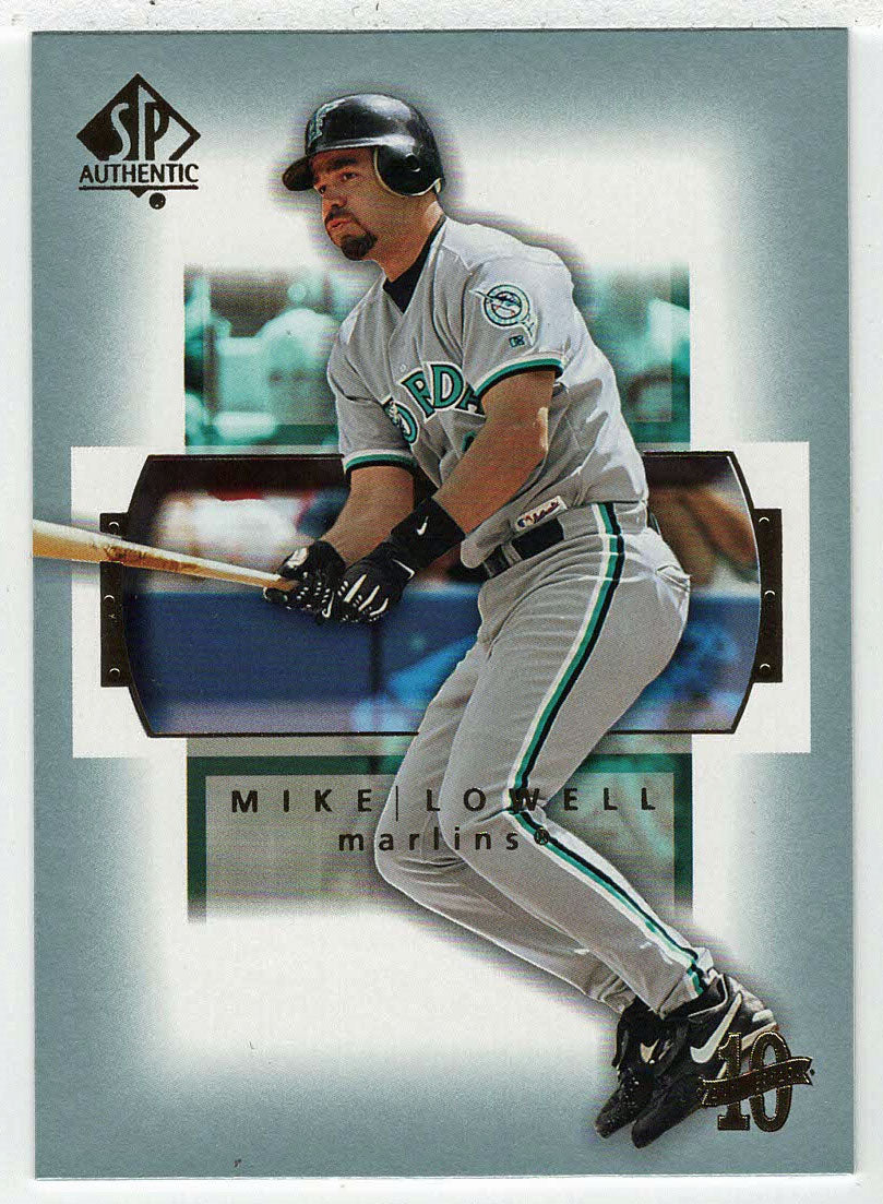 Mike Lowell - Florida Marlins (MLB Baseball Card) 2003 Upper Deck SP Authentic # 71 Mint