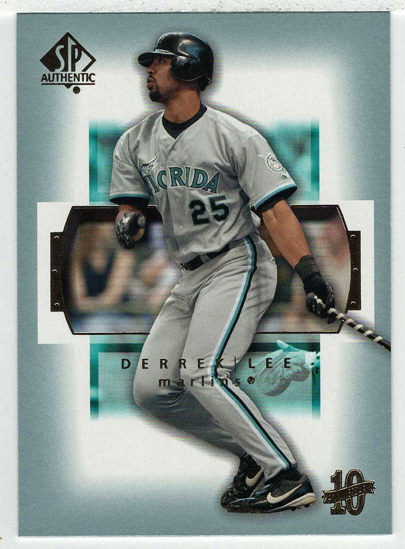 Derrek Lee - Florida Marlins (MLB Baseball Card) 2003 Upper Deck SP Authentic # 72 Mint