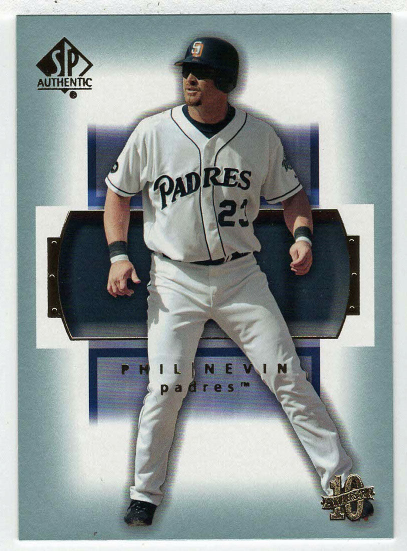 Phil Nevin - San Diego Padres (MLB Baseball Card) 2003 Upper Deck SP Authentic # 77 Mint