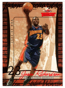 Jason Richardson - Golden State Warriors (NBA Basketball Card) 2004-05 Fleer Throwbacks # 6 Mint