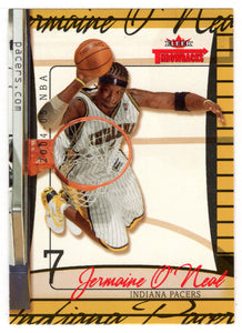 Jermaine O'Neal - Indiana Pacers (NBA Basketball Card) 2004-05 Fleer Throwbacks # 12 Mint