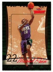 Michael Redd - Milwaukee Bucks (NBA Basketball Card) 2004-05 Fleer Throwbacks # 18 Mint