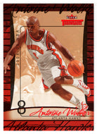 Antoine Walker - Atlanta Hawks (NBA Basketball Card) 2004-05 Fleer Throwbacks # 24 Mint